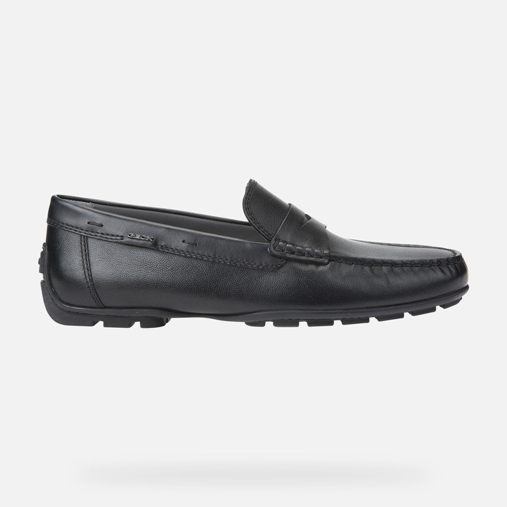 Geox Erkek Loafers Siyah - Moner 2Fit - ISG-472036